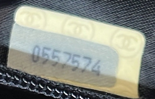 Vintage Diamond CC Camera Bag Quilted Leather Small