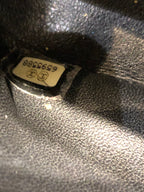 Vintage Square Classic Single Flap Bag Quilted Caviar Mini