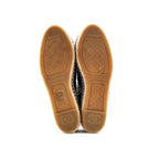 Women's CC Cap Toe Espadrilles Jersey with Patent and Faux Pearls