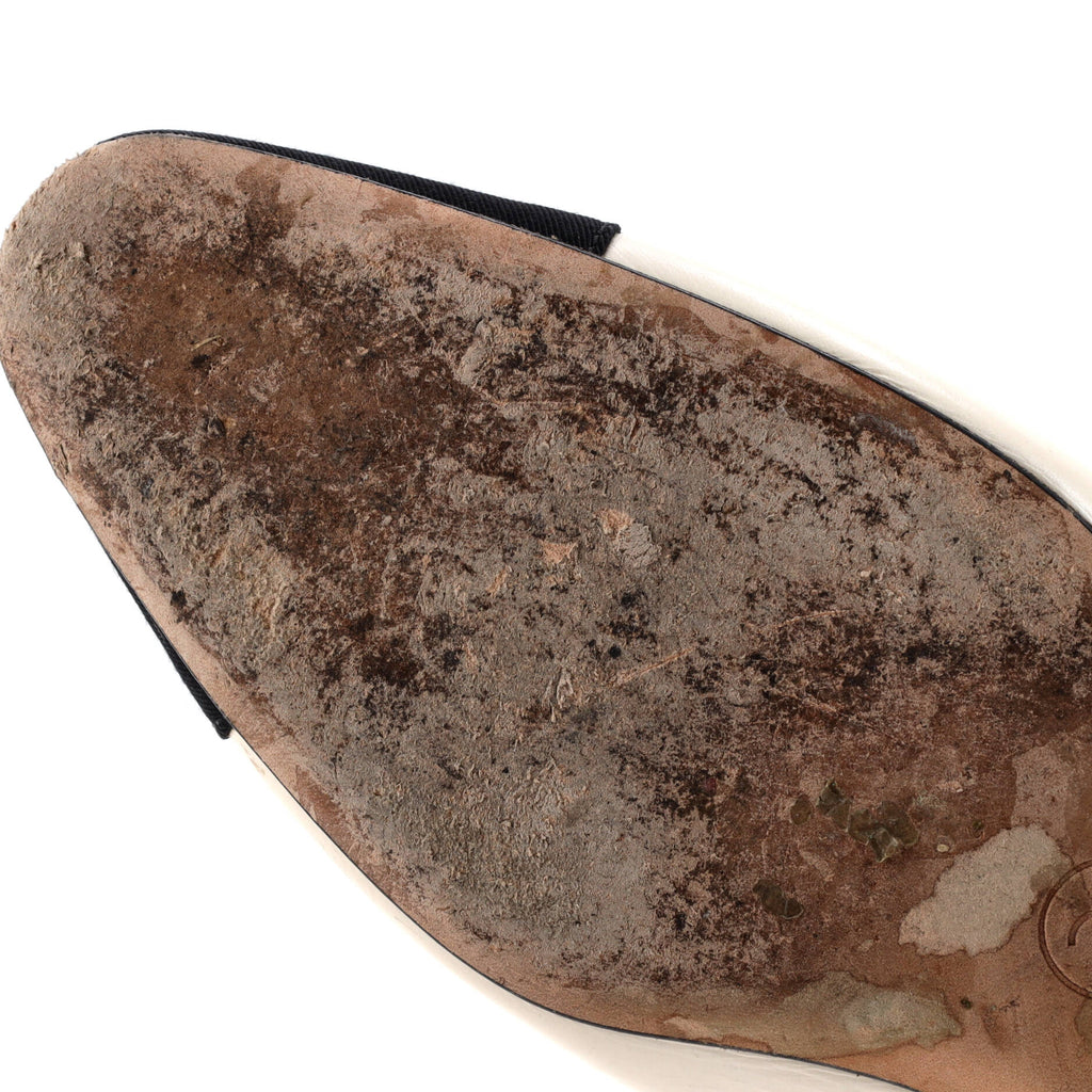 Women's Cap Toe CC Slingback Flats Leather