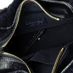 Gabrielle Hobo Shearling and Leather Small
