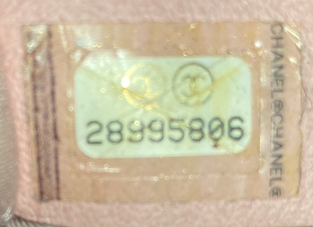 Boy Flap Bag Pearl Embellished Chevron Calfskin Small