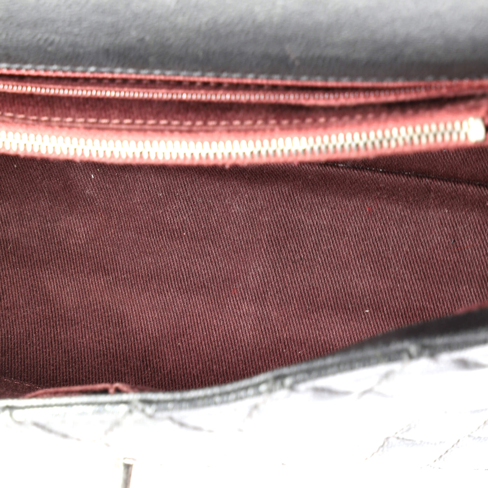 Coco Top Handle Bag Quilted Caviar Medium