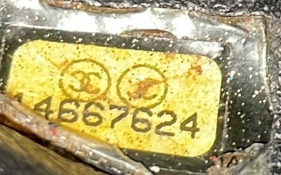 Reissue 2.55 Flap Bag Quilted Patent Caviar 226