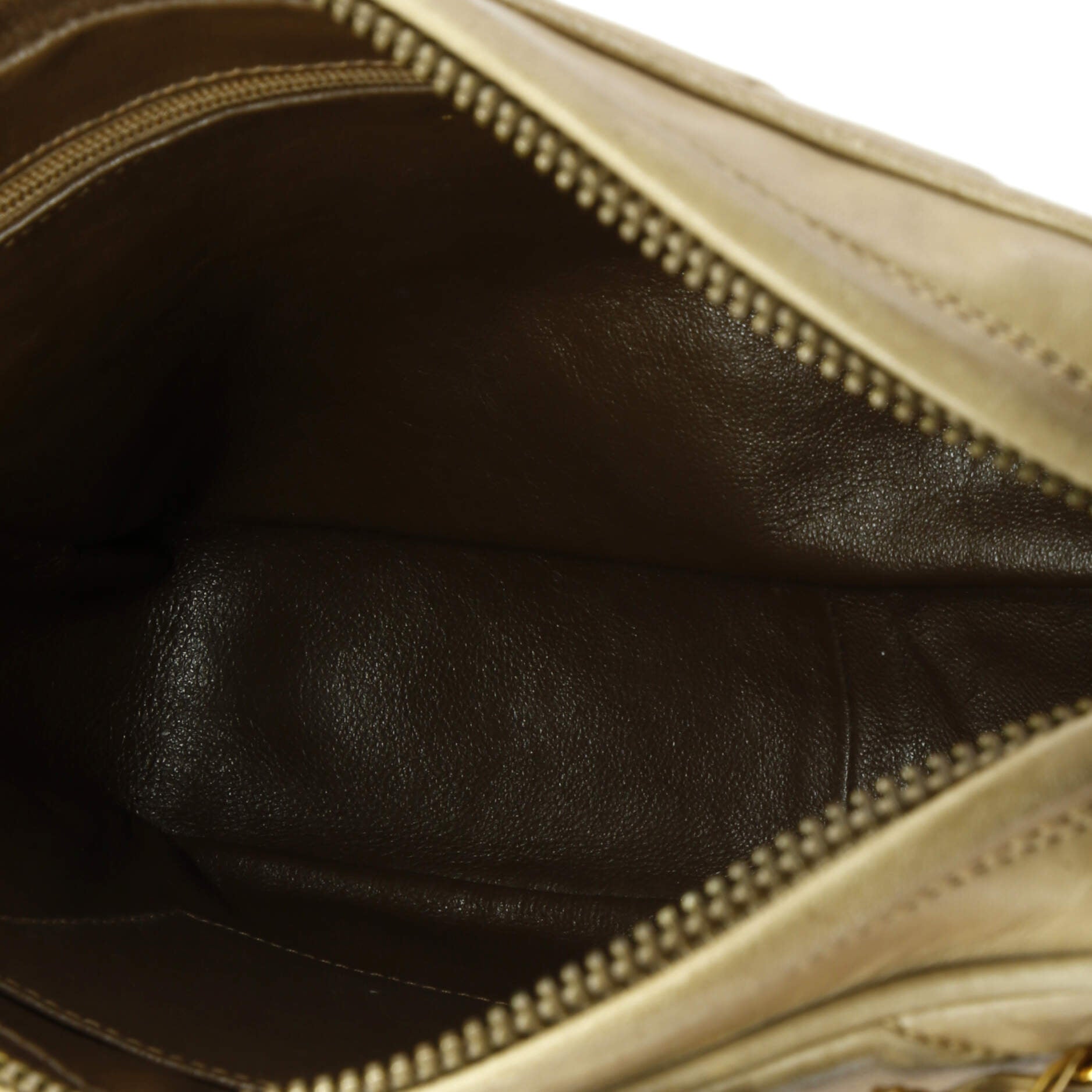 Vintage Diamond CC Camera Bag Chevron Lambskin Medium