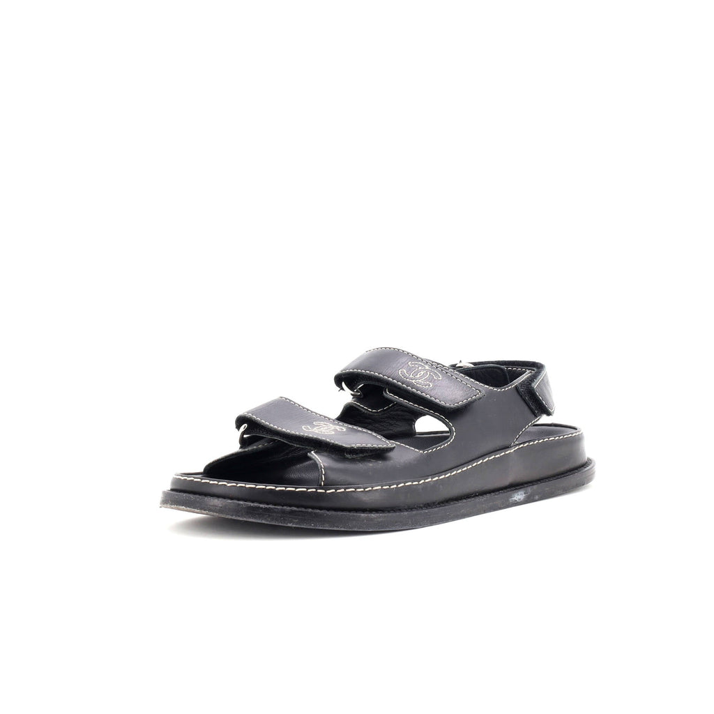 Women's Velcro Dad Sandals Leather