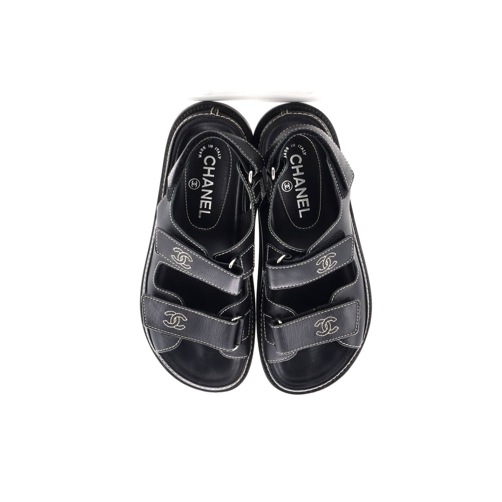 Women's Velcro Dad Sandals Leather