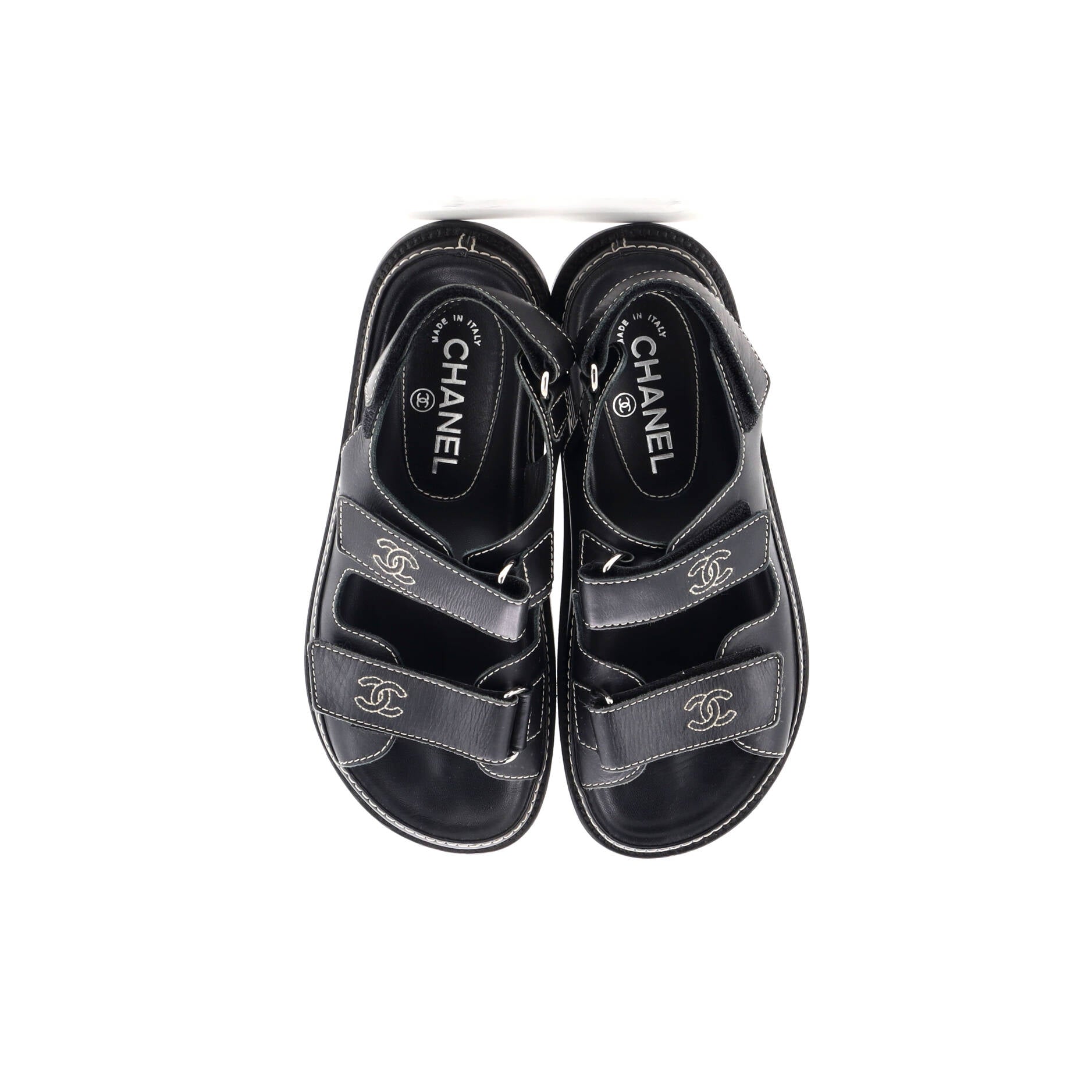 Women's Velcro Dad Sandals Leather