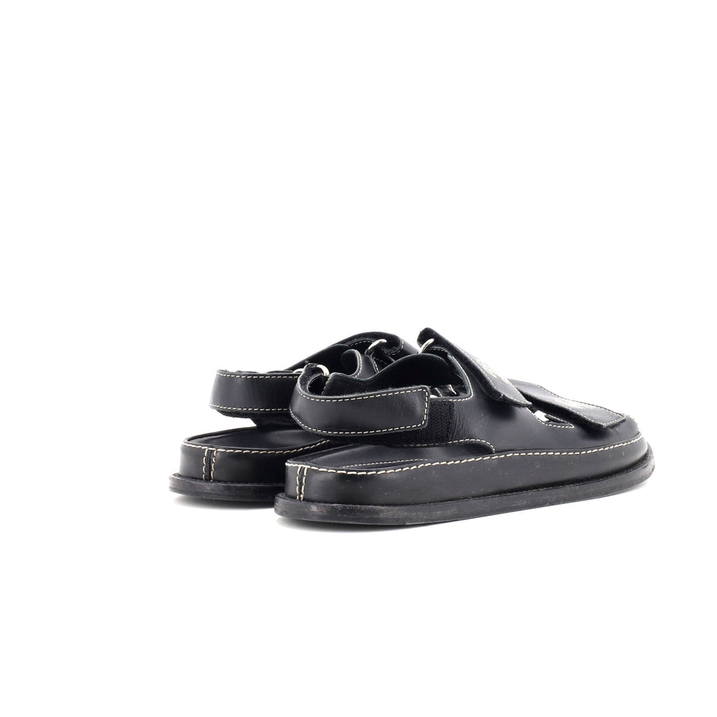 Women's Velcro Dad Sandals Leather