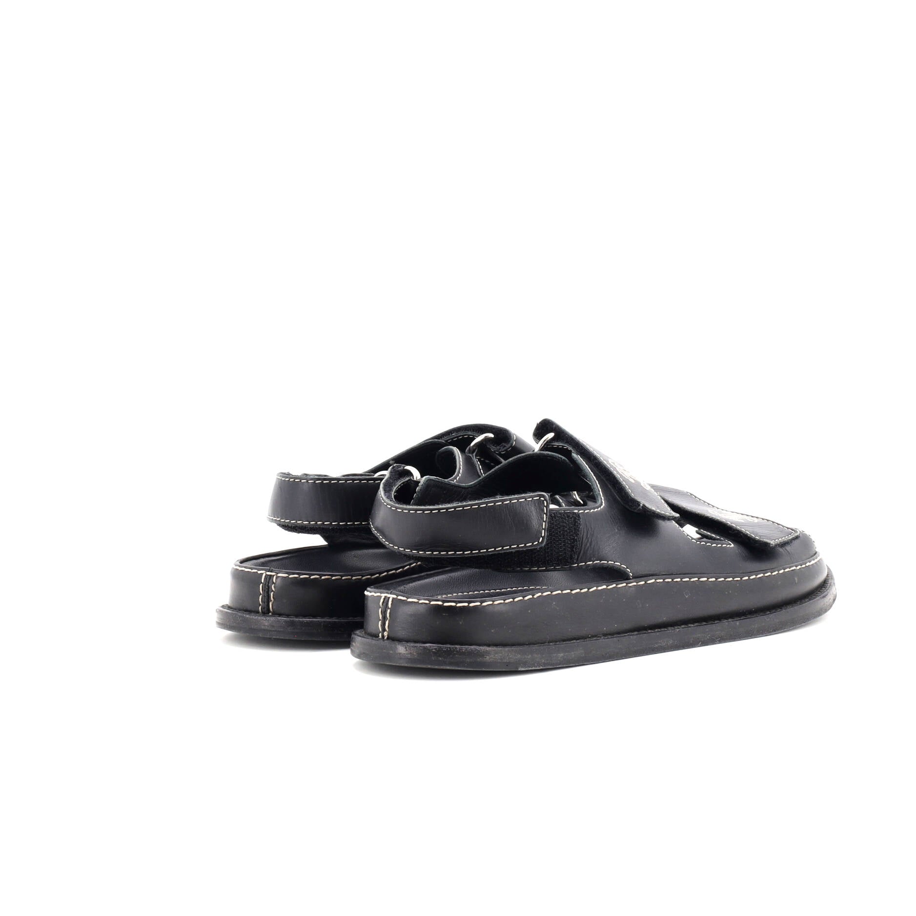 Women's Velcro Dad Sandals Leather