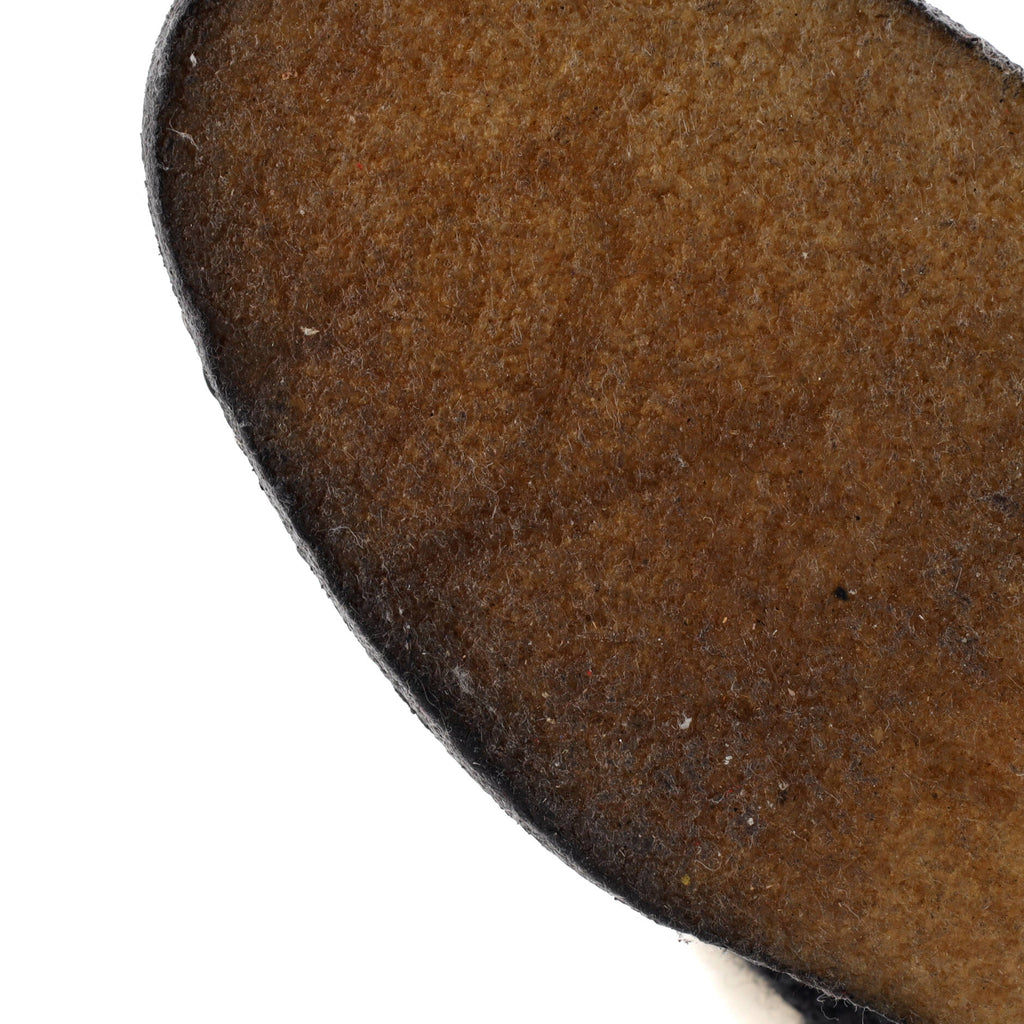 Women's Chain Sole Cap Toe Lace Up Ankle Boots Tweed and Fur with Leather