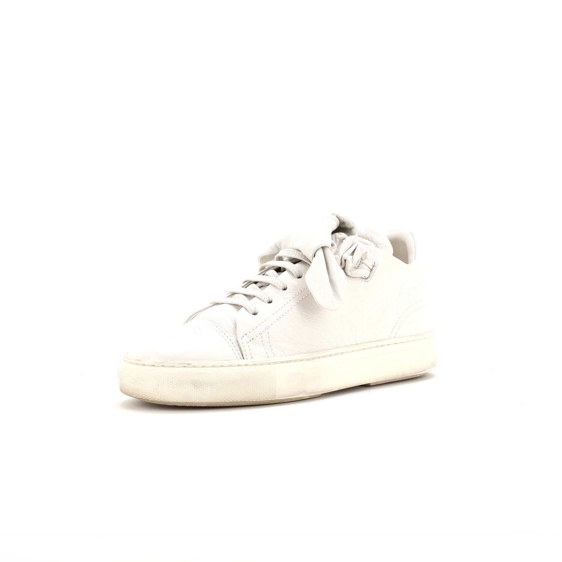 Women's CC Bow Low Top Sneakers Leather