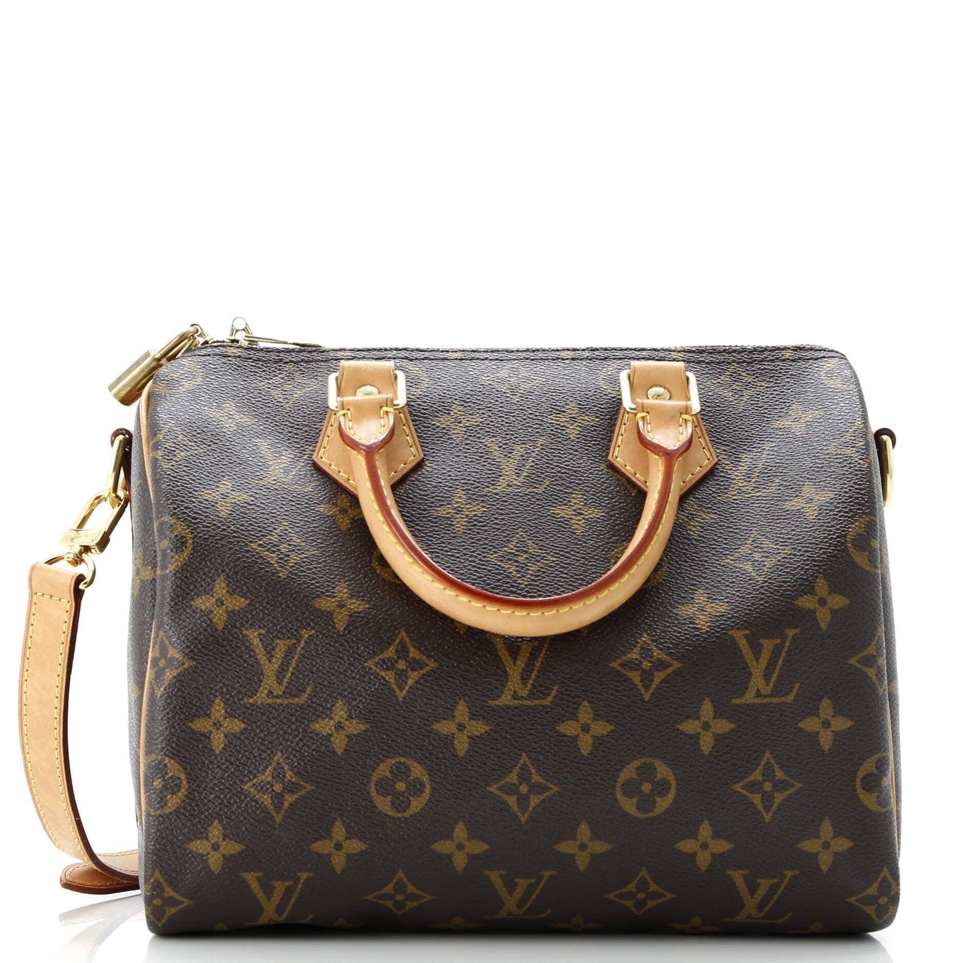 Speedy Bandouliere Bag Monogram Canvas 25