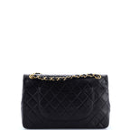 Vintage Classic Double Flap Bag Quilted Lambskin Medium