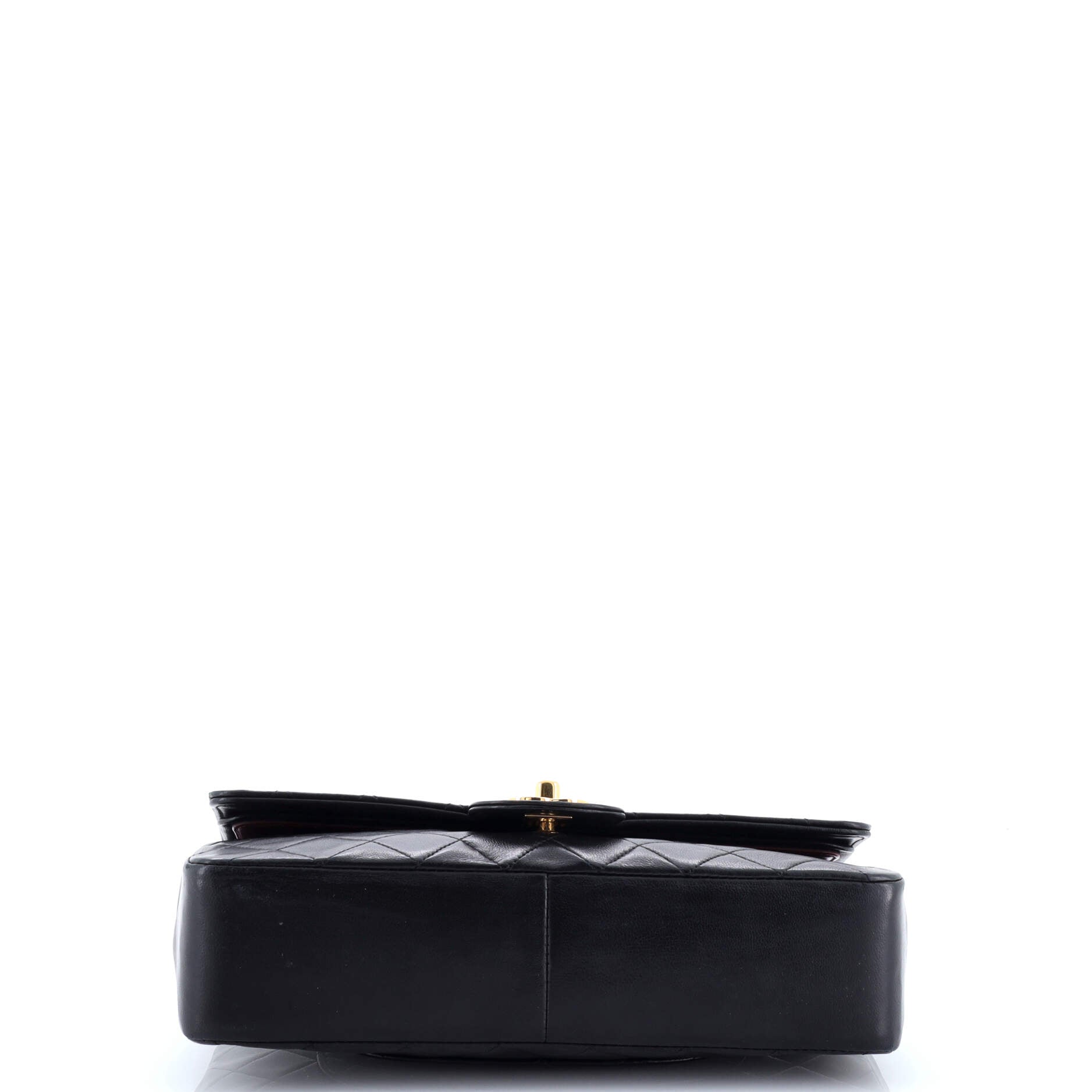 Vintage Classic Double Flap Bag Quilted Lambskin Medium