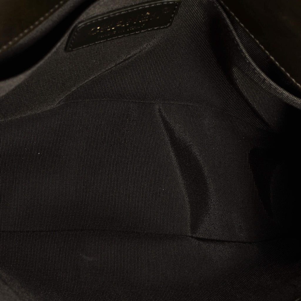 Boy Flap Bag Shearling with Leather Old Medium