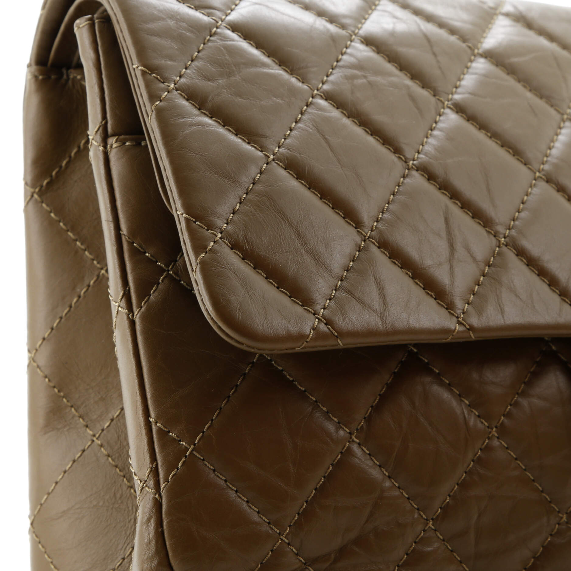 Reissue 2.55 Flap Bag Quilted Aged Calfskin 227