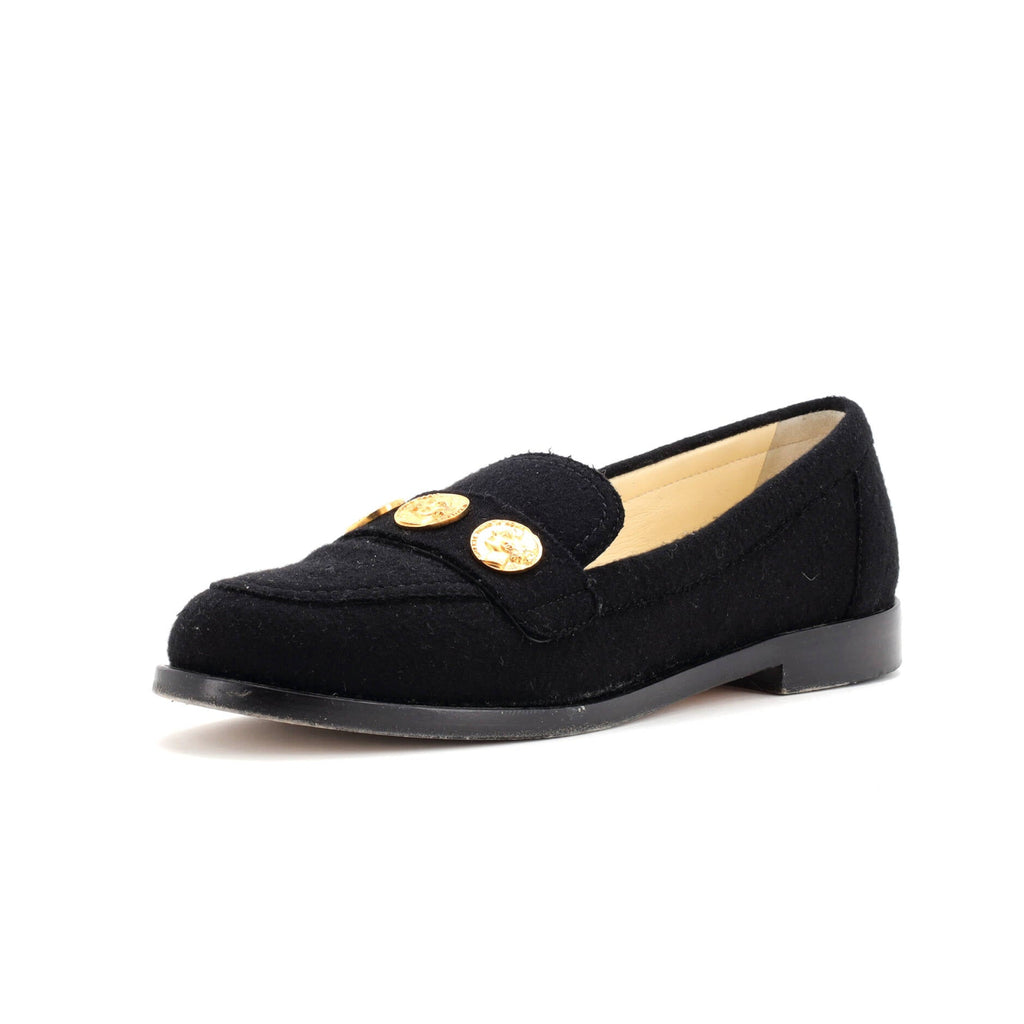 Women's Medallion Loafers Tweed