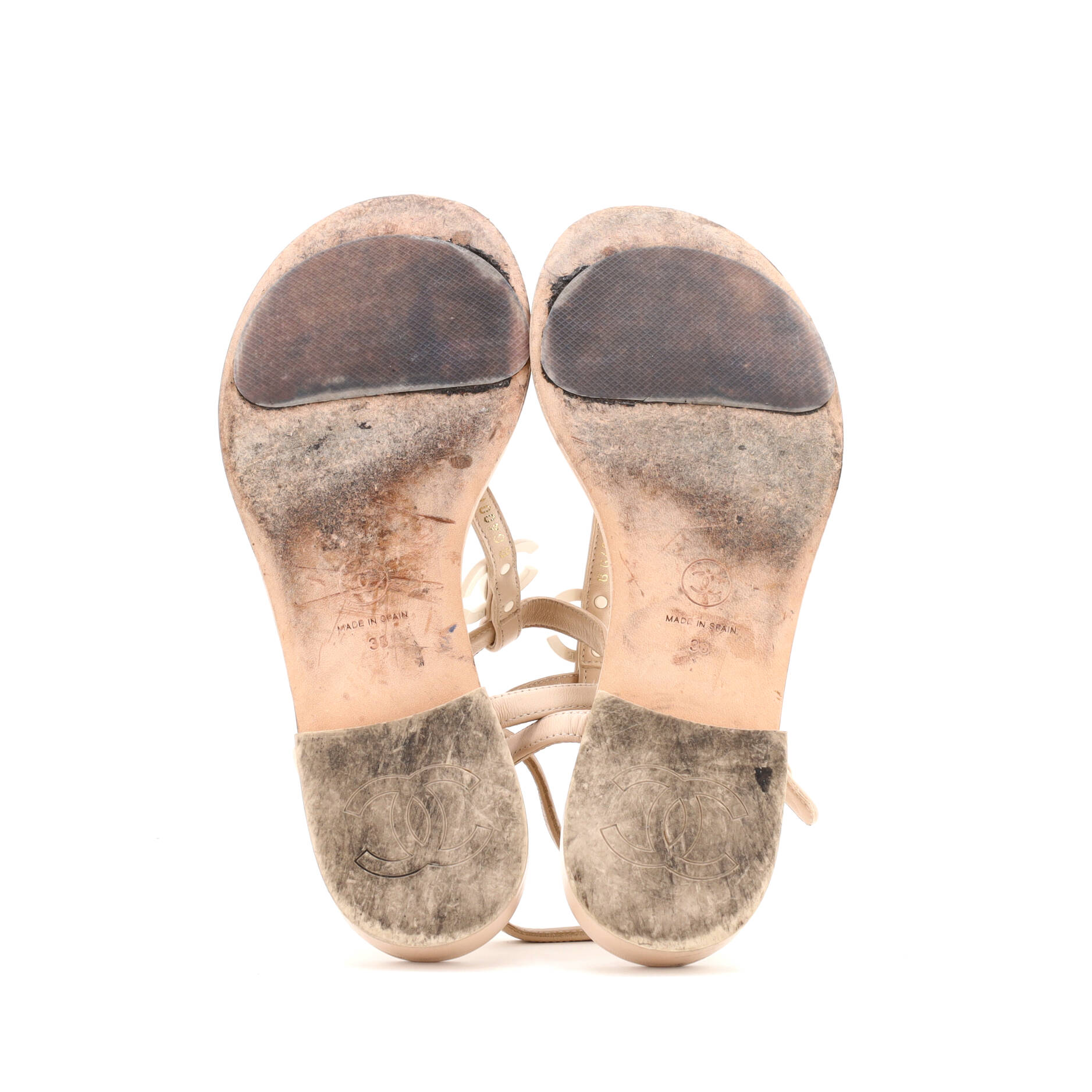 Women's CC Thong Sandals Leather