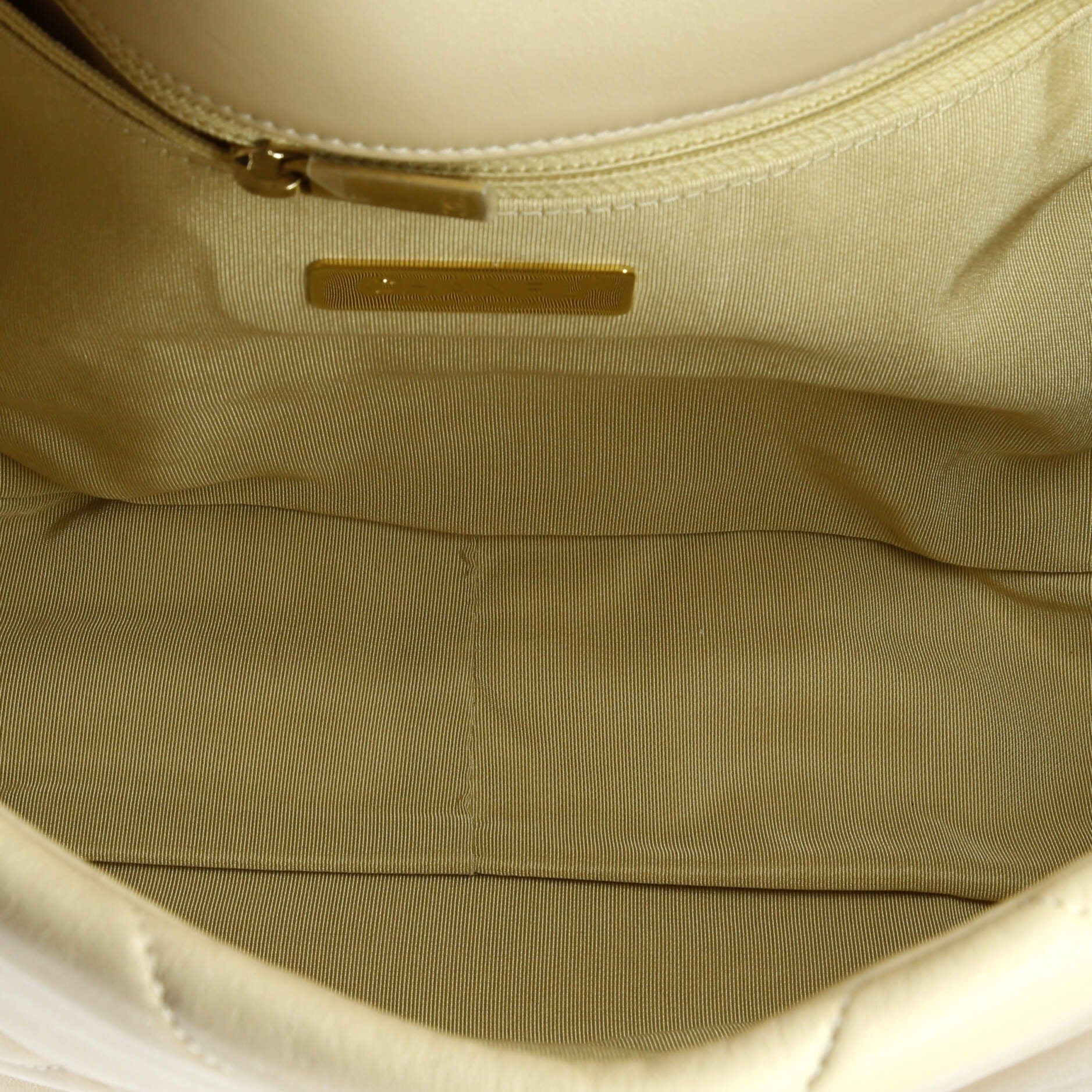 19 Flap Bag Quilted Leather Maxi