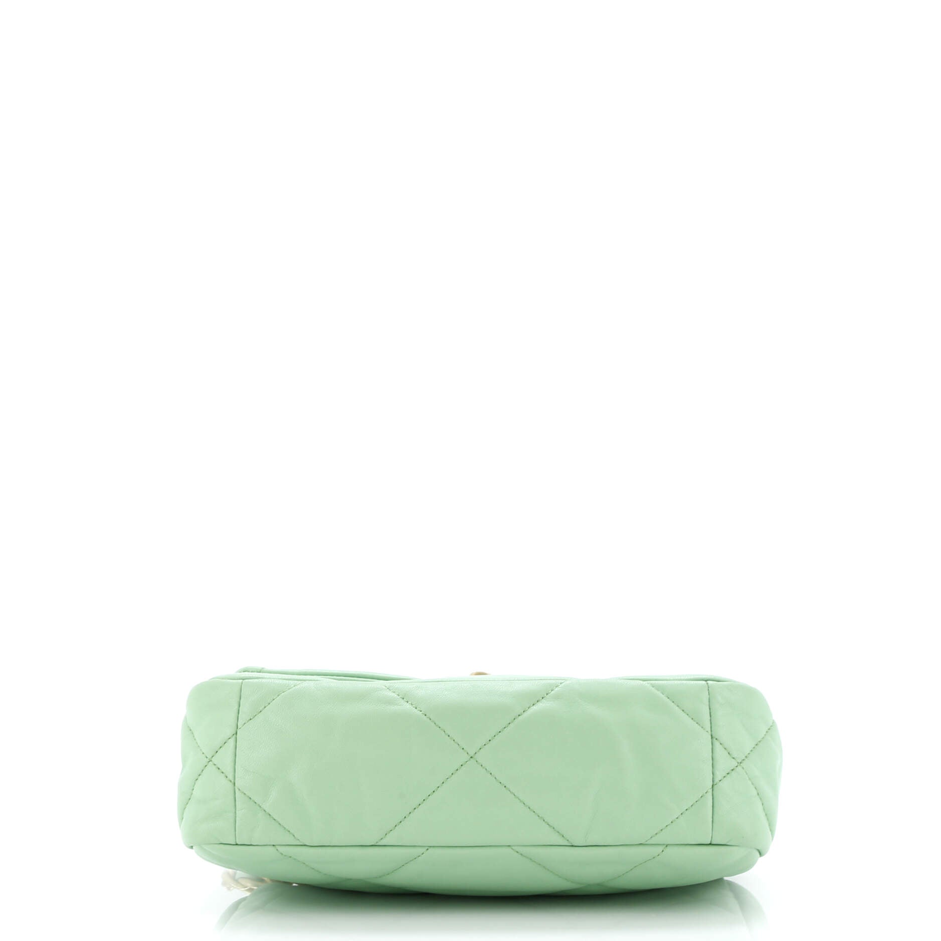 19 Flap Bag Quilted Leather Medium