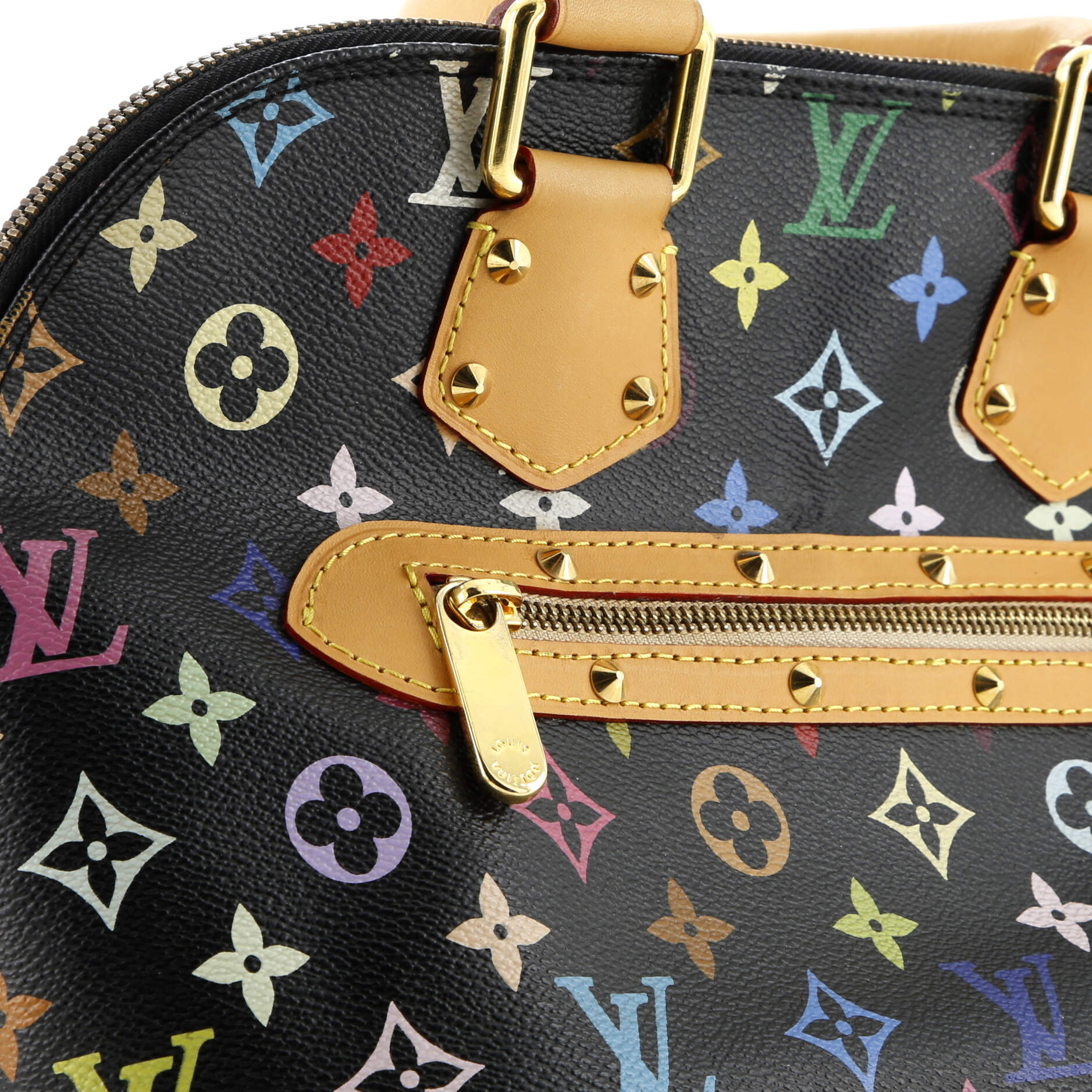 Alma Handbag Monogram Multicolor PM