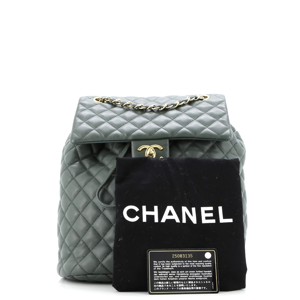 Urban Spirit Backpack Quilted Lambskin Large