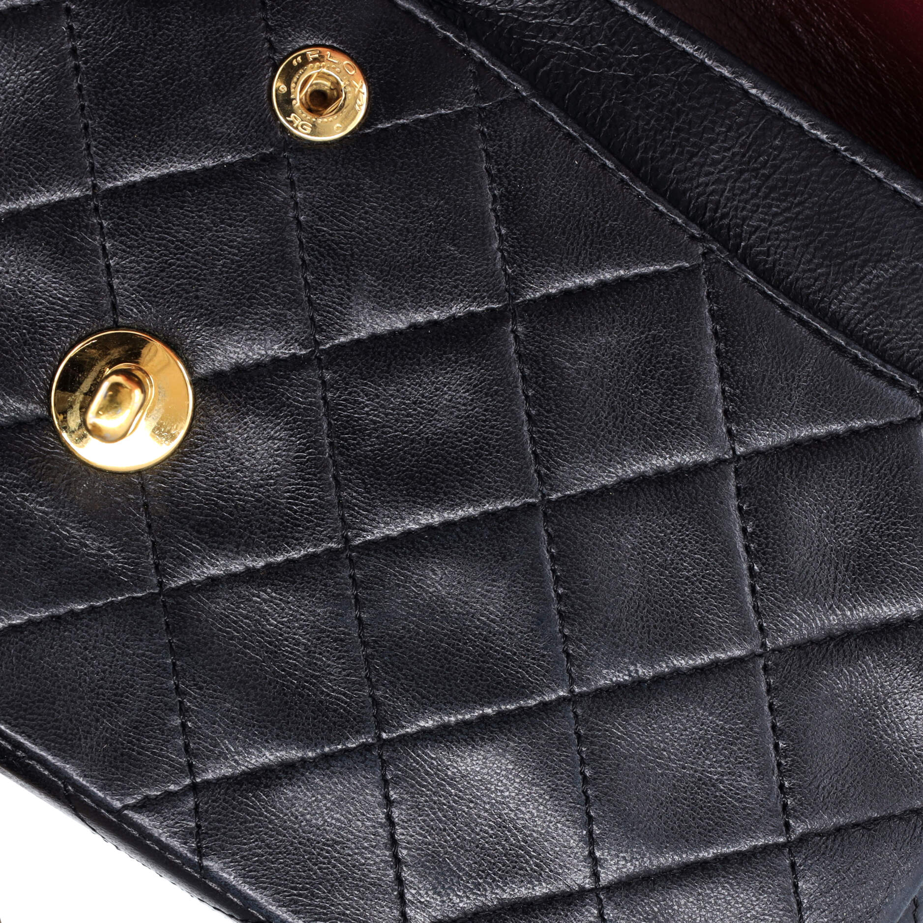 Vintage Classic Double Flap Bag Quilted Lambskin Small