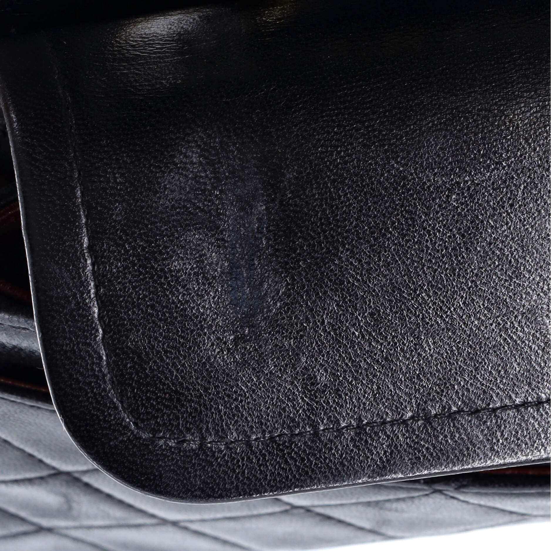 Vintage Classic Double Flap Bag Quilted Lambskin Small