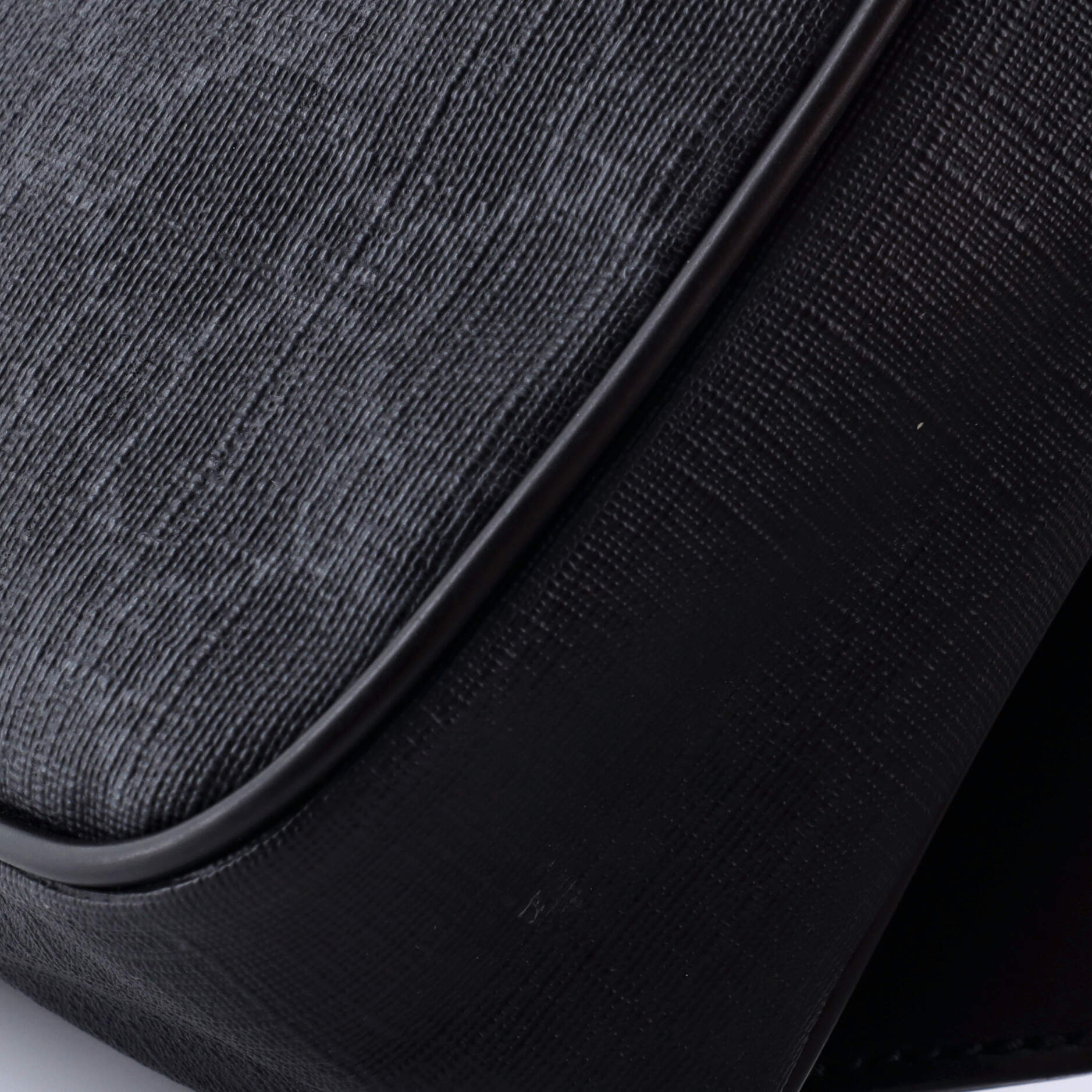 Soft Zip Belt Bag GG Coated Canvas Small