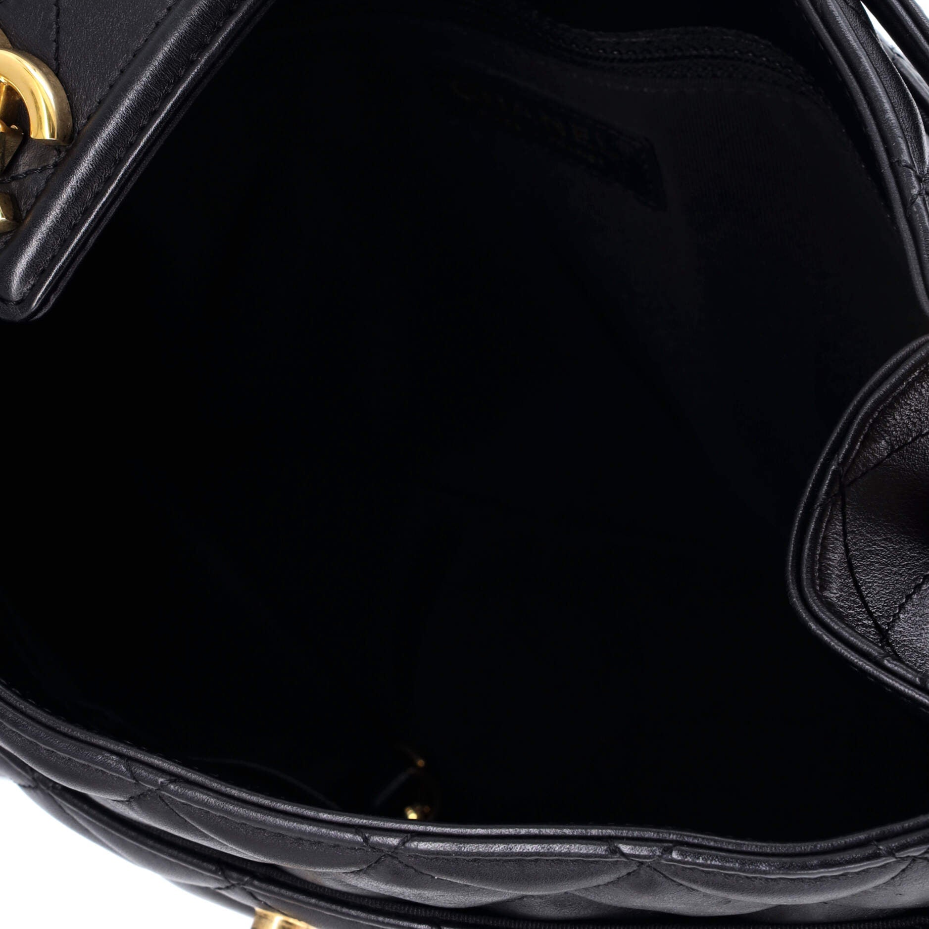 Elegant CC Tote Quilted Lambskin Large