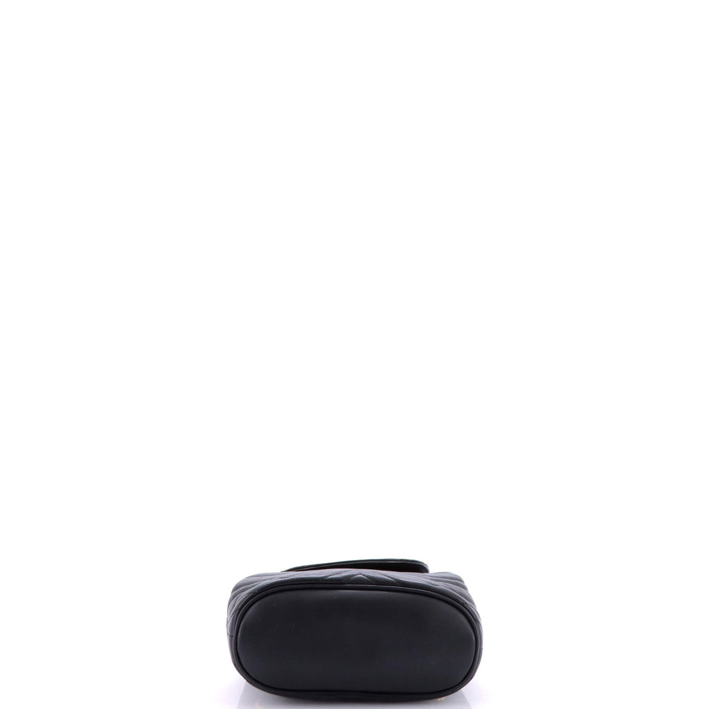 GG Marmont Drawstring Backpack Matelasse Leather Mini