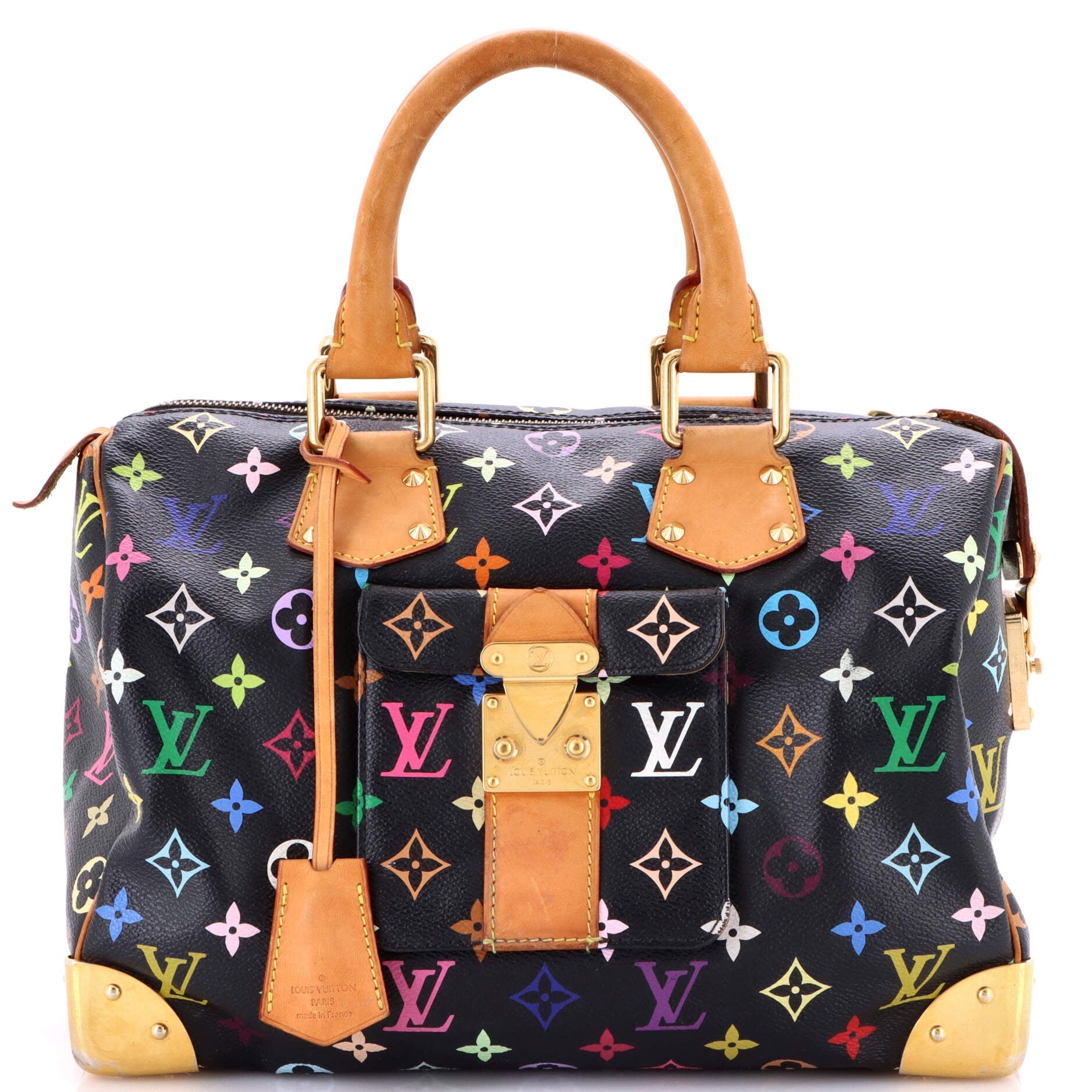 Speedy Handbag Monogram Multicolor 30