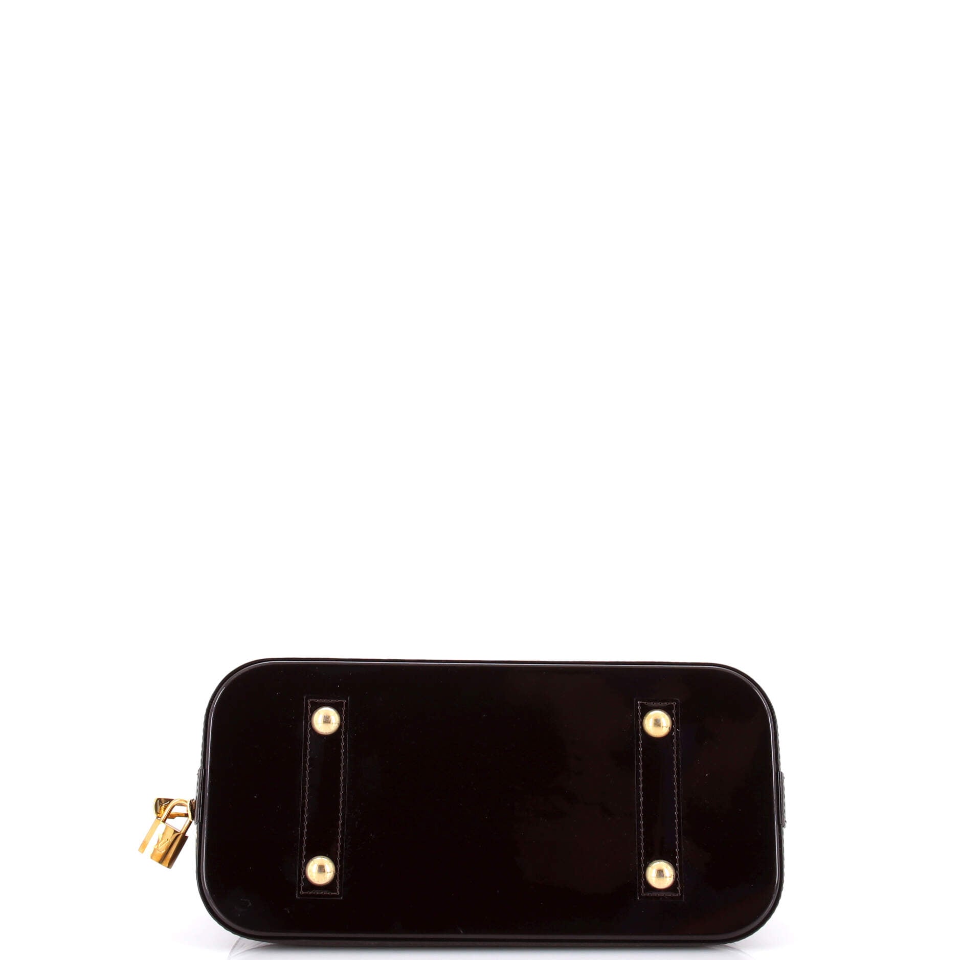 Alma Handbag Monogram Vernis PM