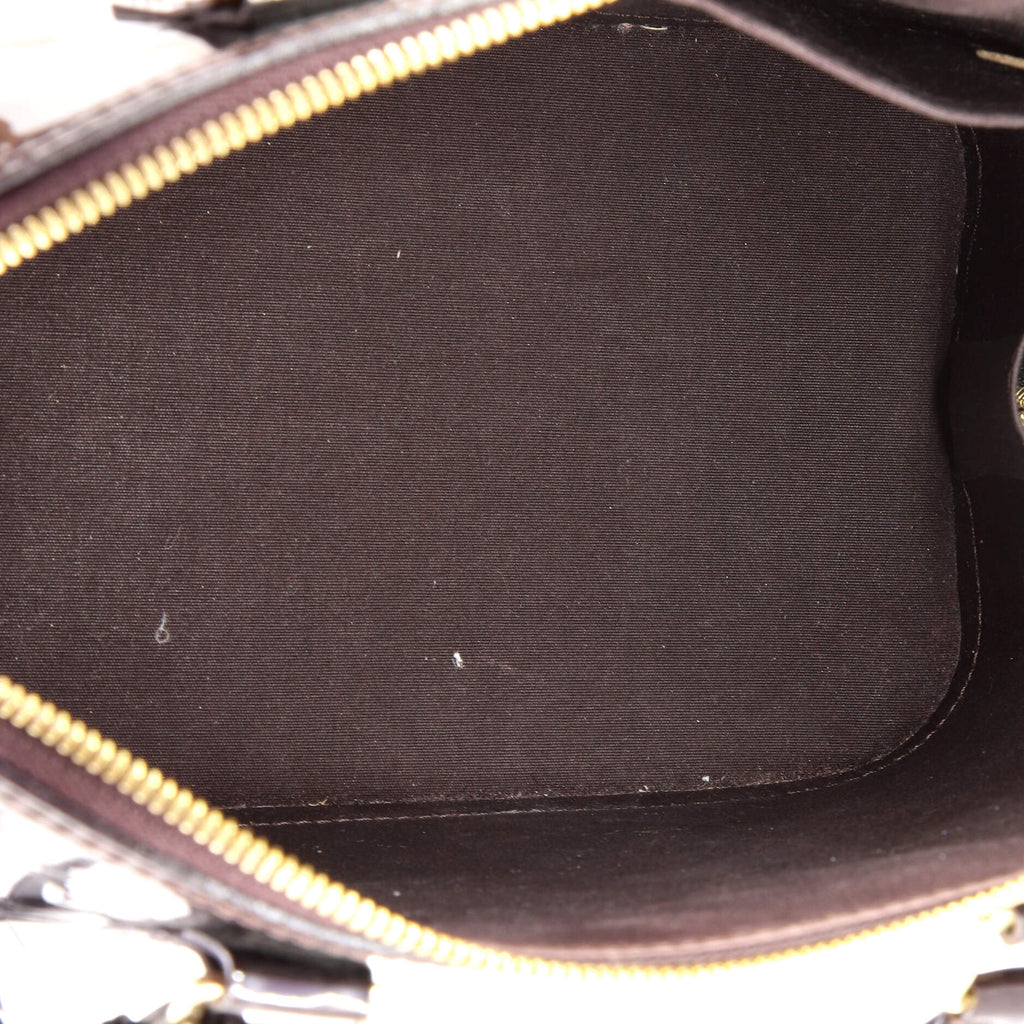 Alma Handbag Monogram Vernis PM