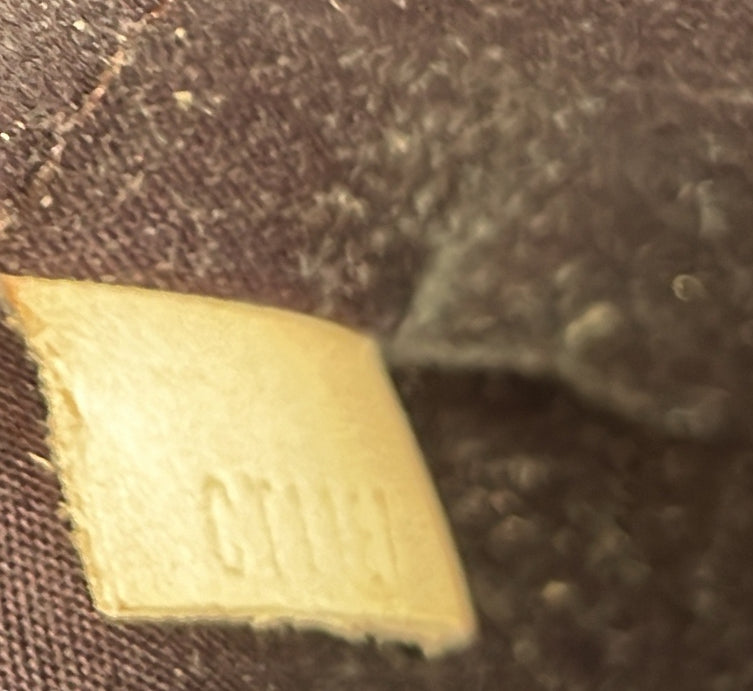 Alma Handbag Monogram Vernis PM