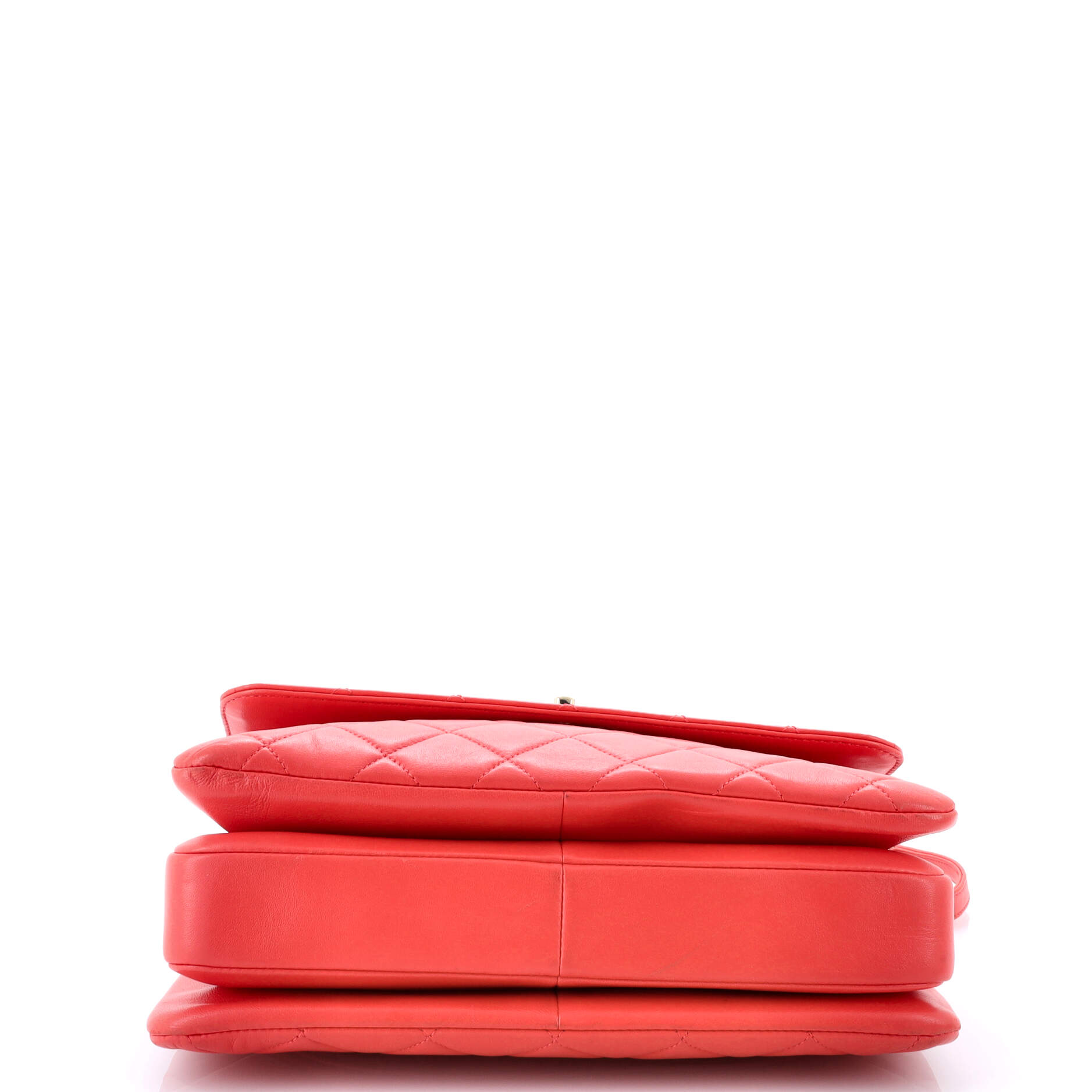 Trendy CC Top Handle Bag Quilted Lambskin Medium