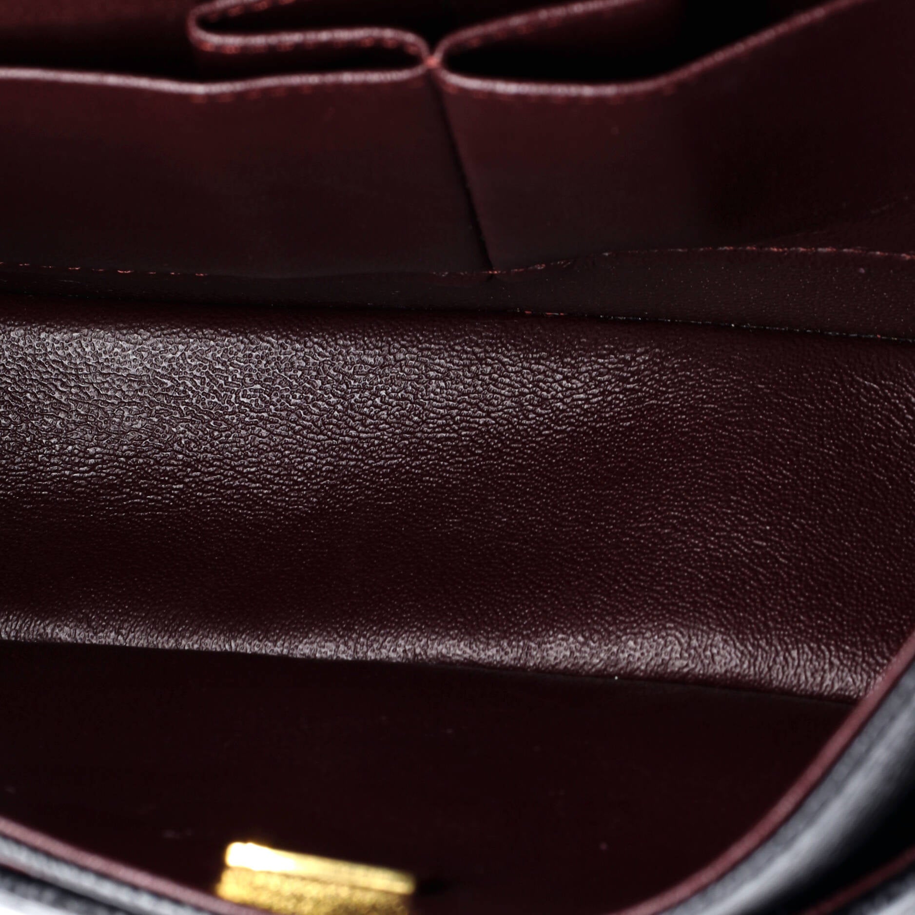 Classic Double Flap Bag Quilted Caviar Small