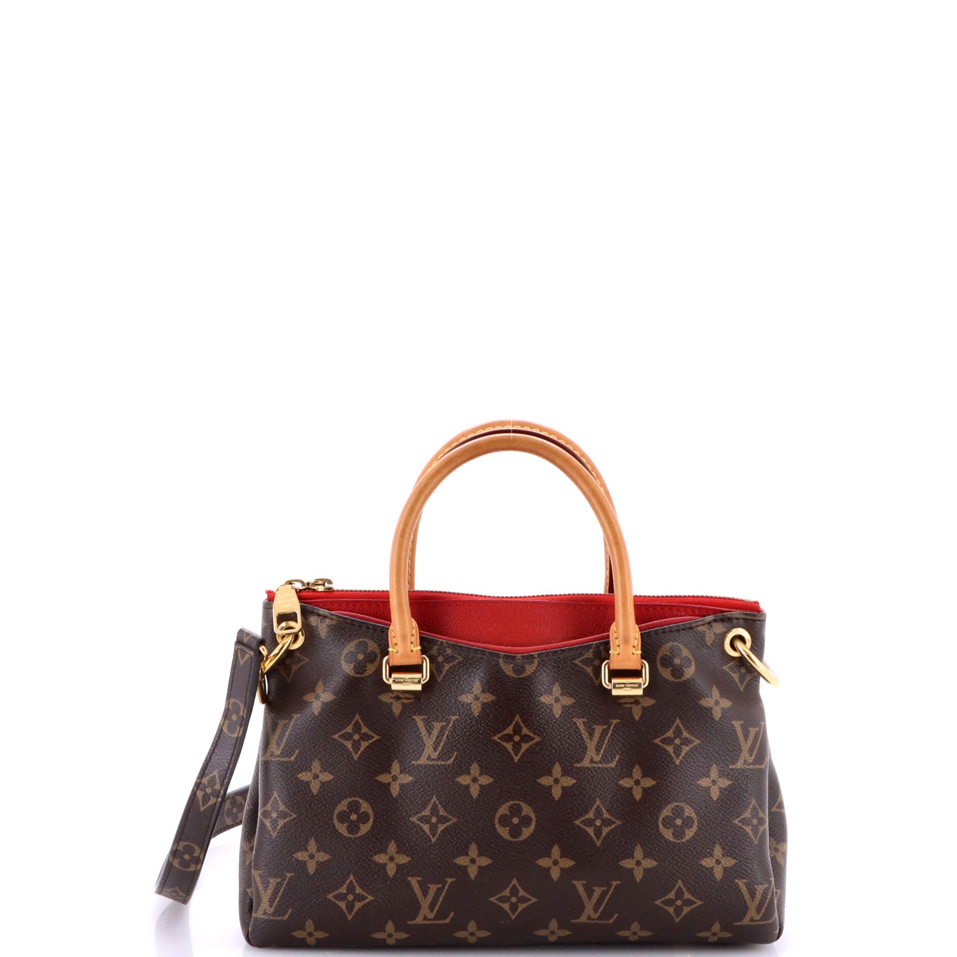 Pallas Tote Monogram Canvas with Leather BB