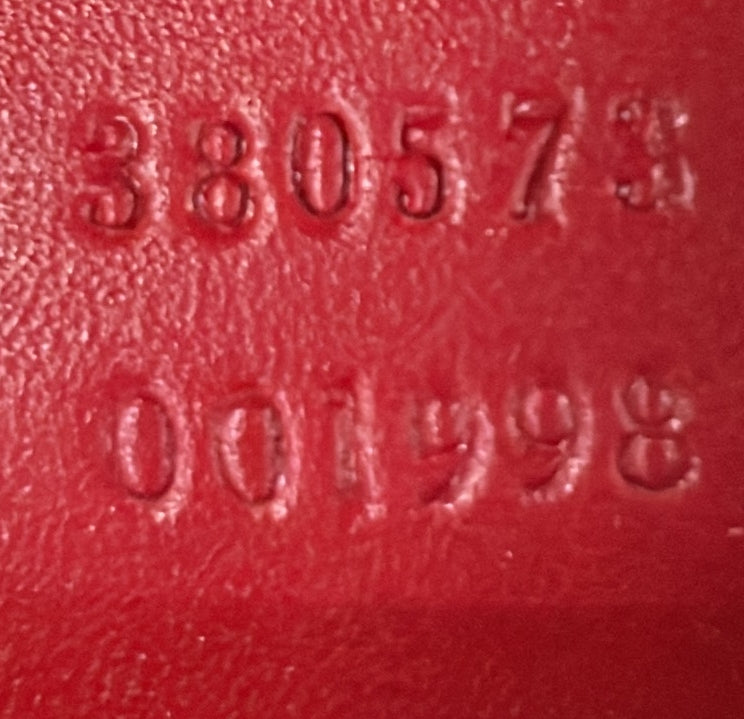 Lady Web Shoulder Bag Leather Medium