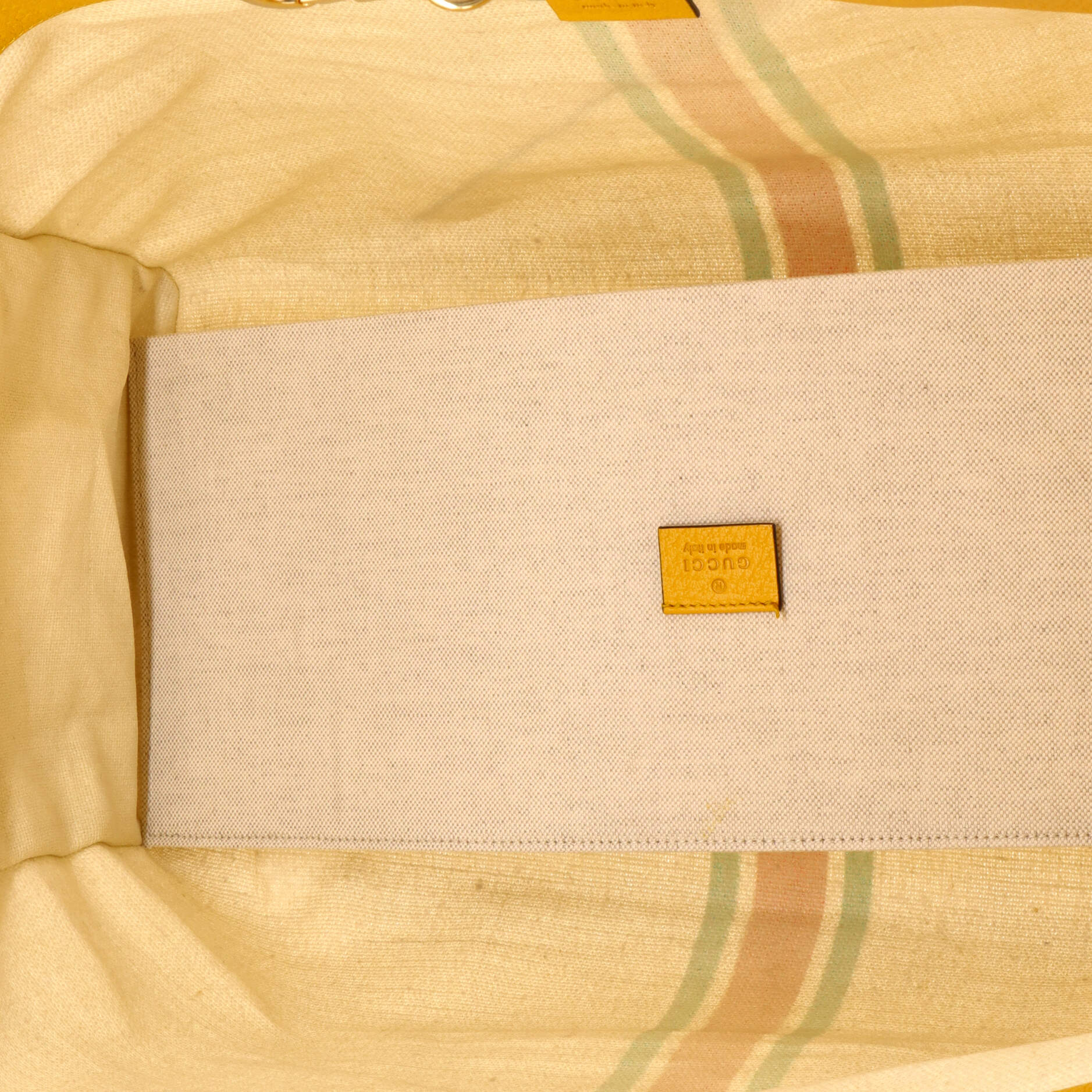 Foldable Web Tote Canvas with Leather Large