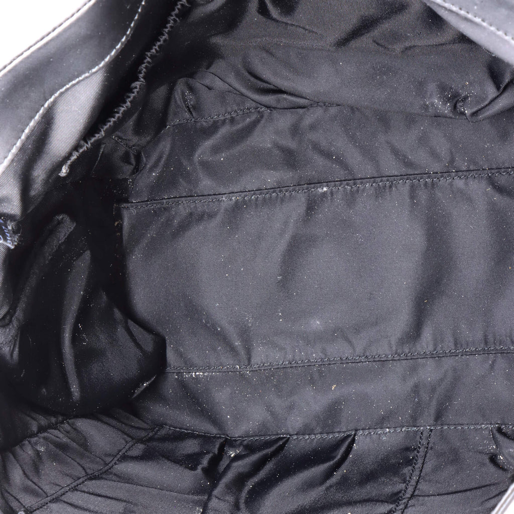 Web Strap Diaper Bag GG Coated Canvas Small