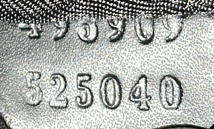 Web Strap Diaper Bag GG Coated Canvas Small