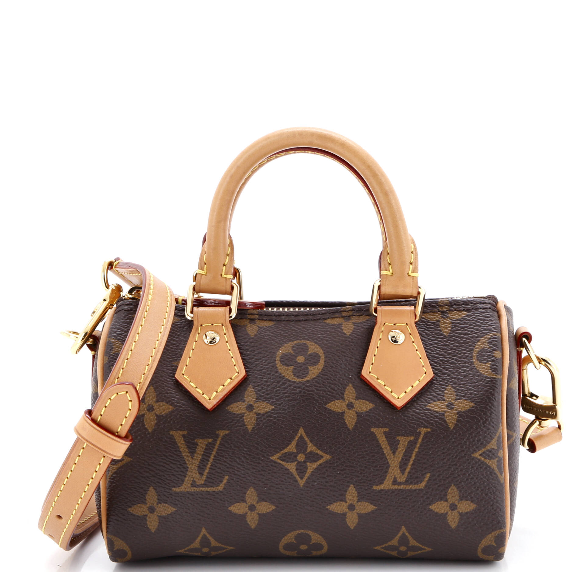 Speedy Bandouliere NM Bag Monogram Canvas Nano