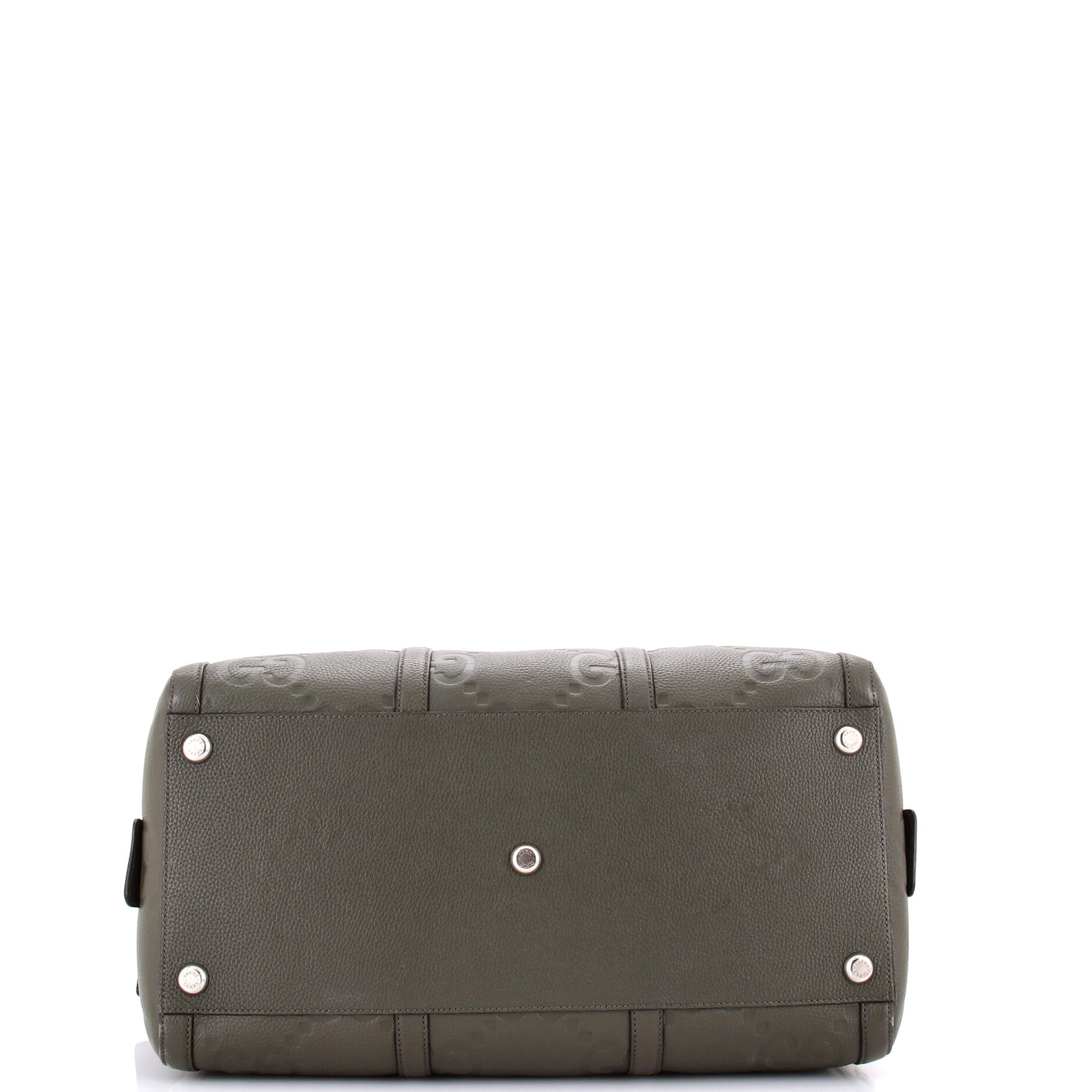 Duffle Bag Jumbo GG Embossed Leather Small