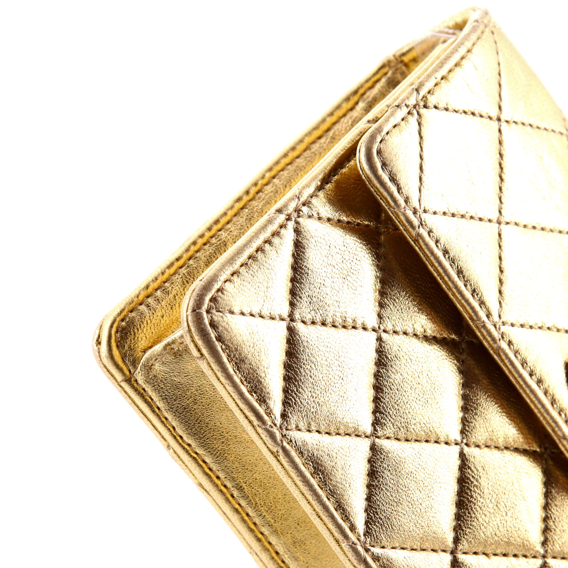 Vintage CC Chain Flap Bag Quilted Leather Extra Mini