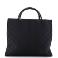 Vintage Bamboo Handle Tote GG Nylon Large