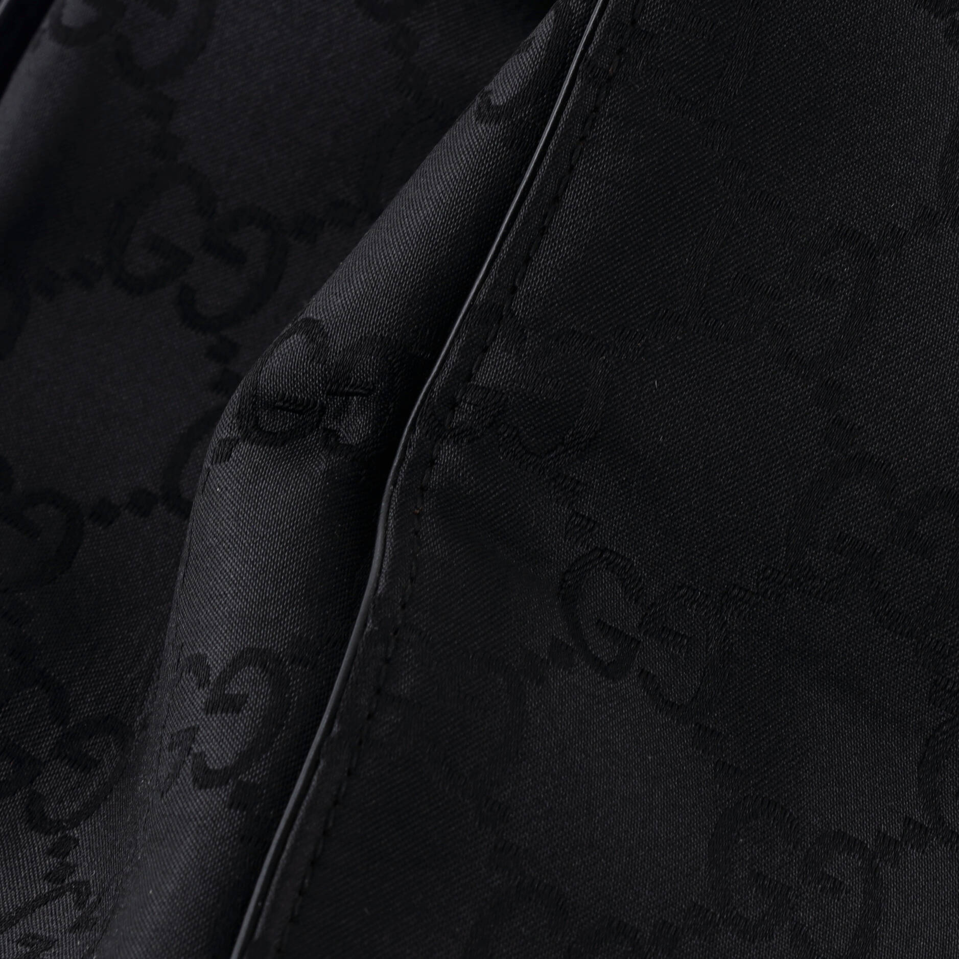 Vintage Bamboo Handle Tote GG Nylon Large