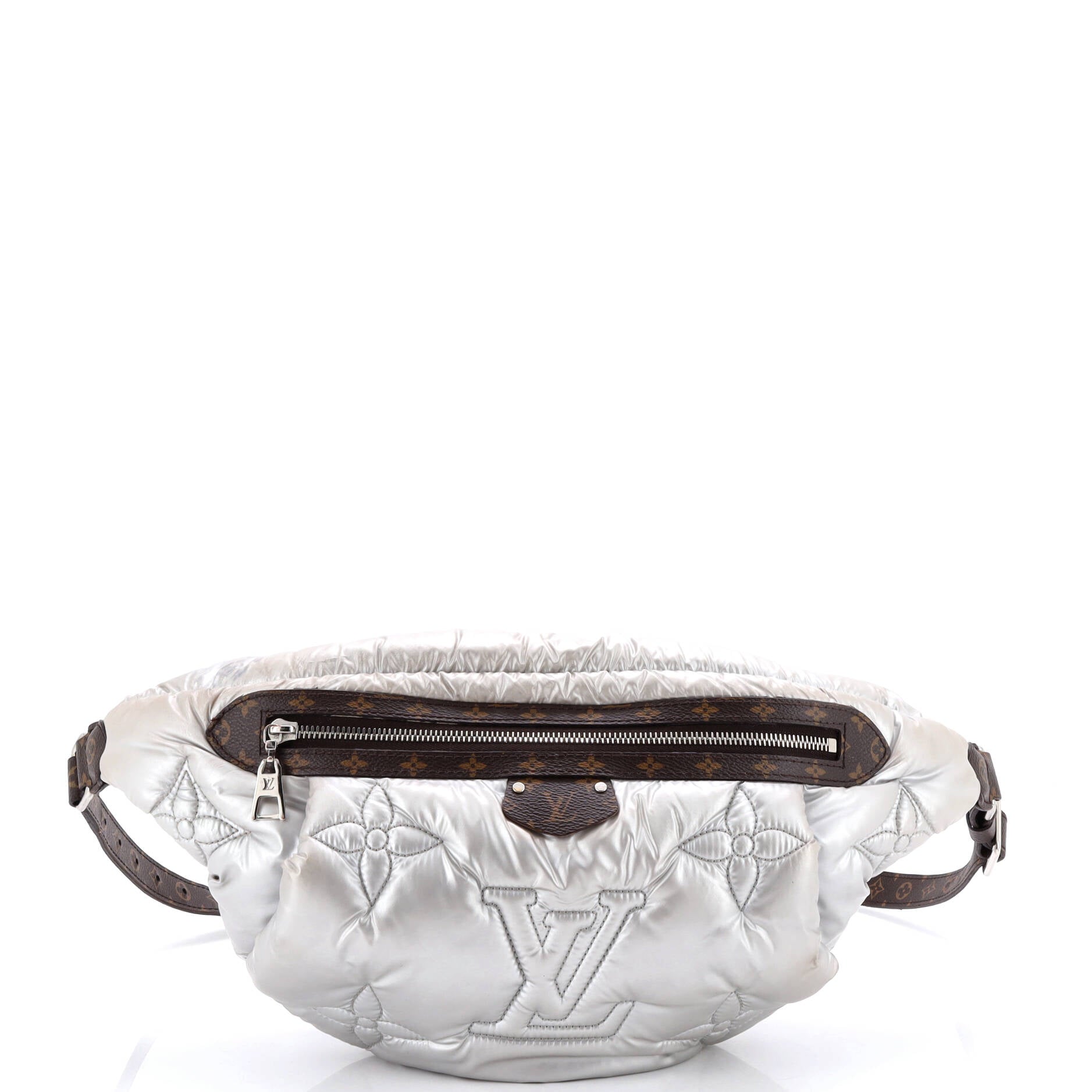 Pillow Bumbag Monogram Quilted Econyl Nylon Maxi