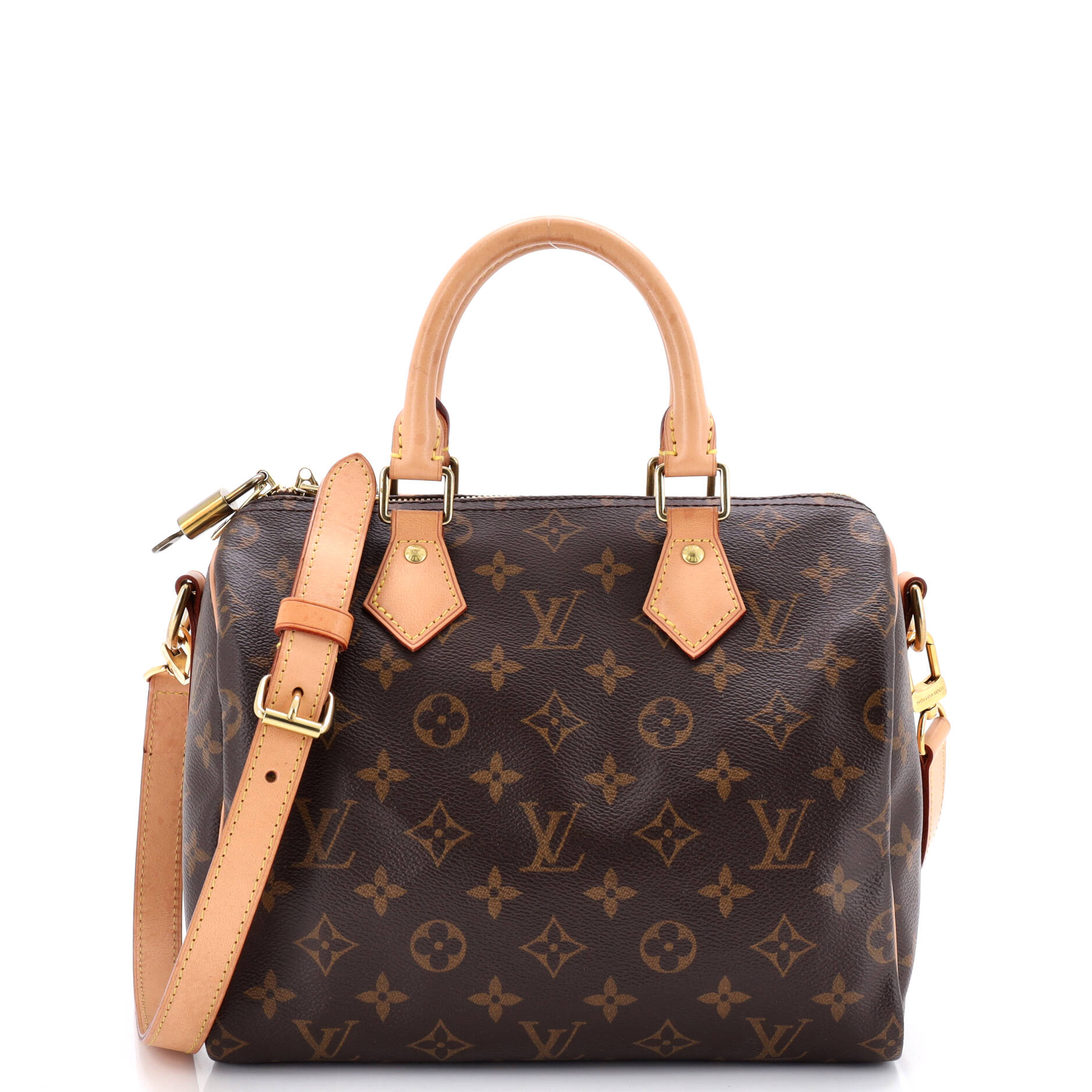 Speedy Bandouliere Bag Monogram Canvas 25